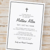 Bevestiging voor uw moderne eenvoudige Lijst Kaart