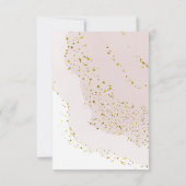 Bevestiging waterverf roze agaatdecor kaart (Achterkant)