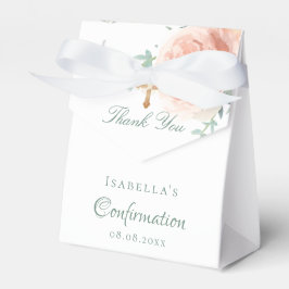 Bevestiging wazig roze roze roze roos meisje dank  bedankdoosjes