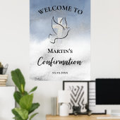 Bevestiging welkomstbord poster (Thuiskantoor)