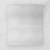 Bevestiging zilverblauwe jongen plaatskaartje (Binnenkant ongevouwen)