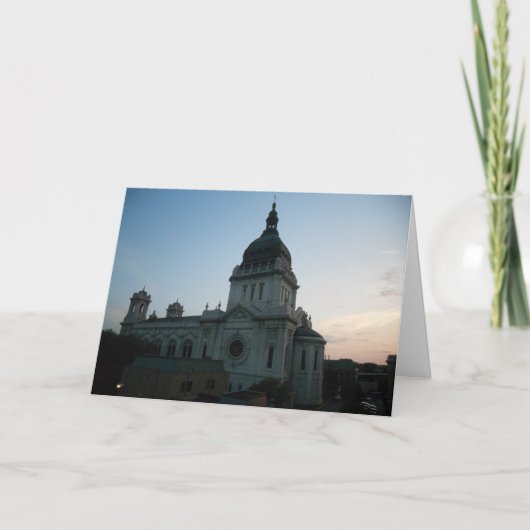 “Bevestiging Zonsondergang” Condoleancekaart Kaart (Voorkant)