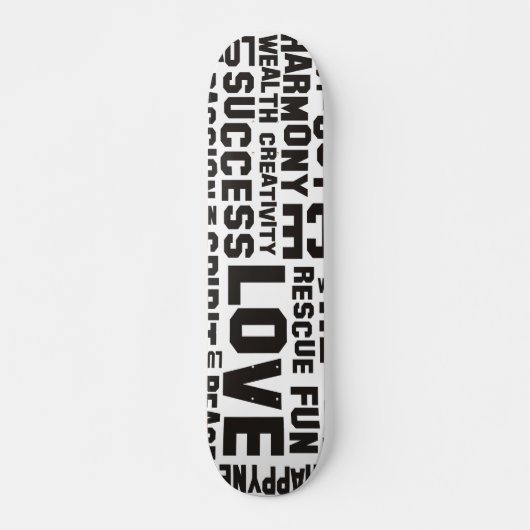 bevestiging zwart - achtergrond skateboard (Voorkant)