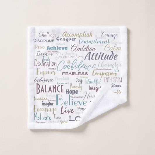 Bevestigingen Bad Handdoek (Wasdoekje)