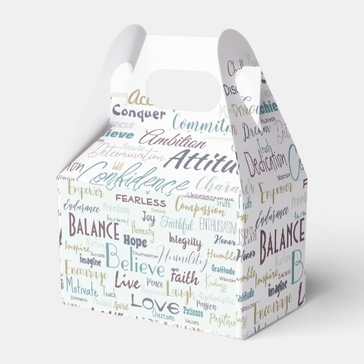 Bevestigingen Bedankdoosjes (Voorkant Zijde)