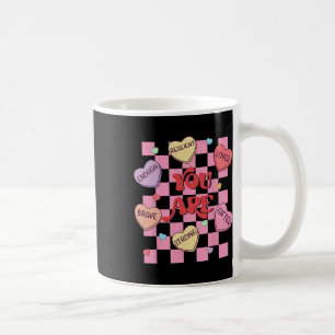 Bevestigingen Candy Heart Leraar Valentijnsdag Vro Koffiemok