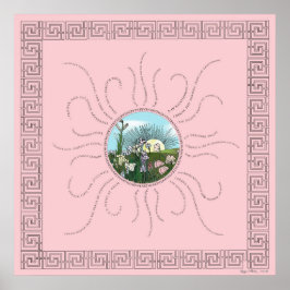 Bevestigingen met Storybook Sunrise Poster