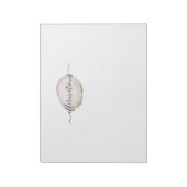 Bevestigingen op geagate notebooks notitieblok (Linkerzijde)