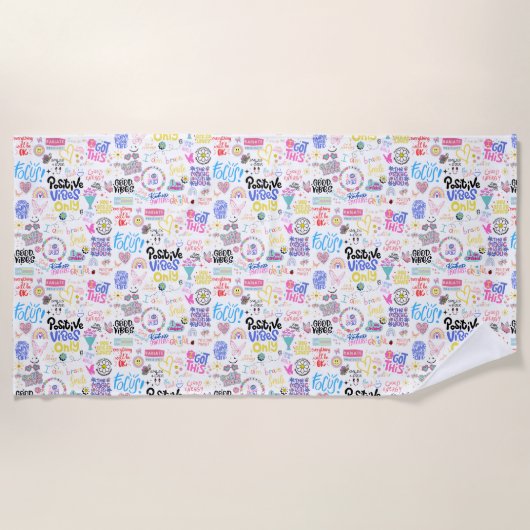 Bevestigingen Strandlaken (Voorkant)