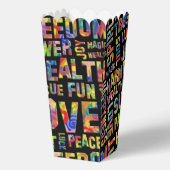 Bevestigingen van het Leven - positieve woorden 4a Bedankdoosjes (Voorkant)