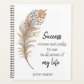 Bevestigingen van succesmanifestaties planner (Voorkant)