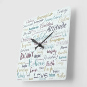 Bevestigingen Vierkante Klok (Hoek)