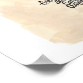 Bevestigingen voor de dame in het blauw poster (Hoek)