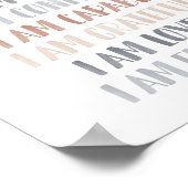 Bevestigingen voor Kinderen Boho Kinderkamer Decor Poster (Hoek)