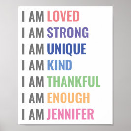Bevestigingen voor Kinderen Muurkunst Poster