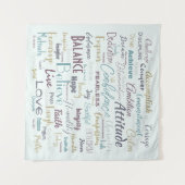 Bevestigingen Wandkleed (Voorkant (horizontaal))