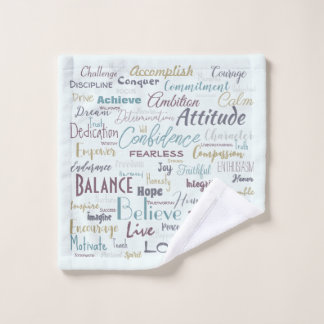 Bevestigingen Washandje