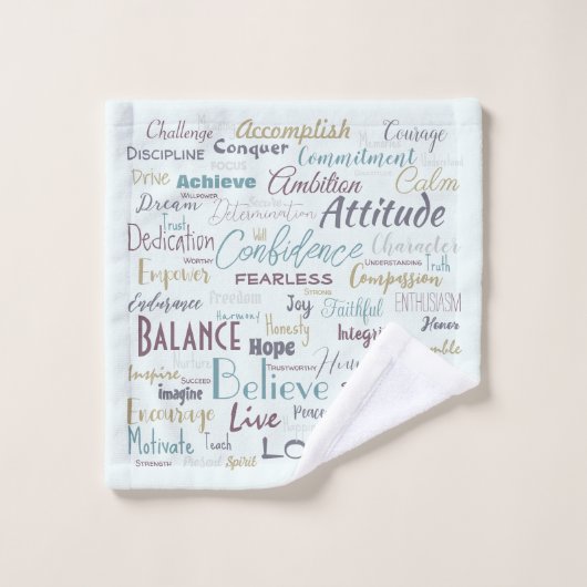 Bevestigingen Washandje (Wasdoekje)