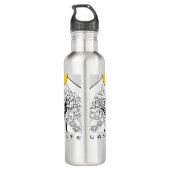 Bevestigingen Yoga Tree Water Fles (Achterkant)