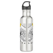 Bevestigingen Yoga Tree Water Fles (Voorkant)