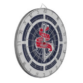 Bevestigings- en stuurwiel dartbord (Voorkant Links)