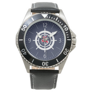 Bevestigings- en stuurwiel horloge