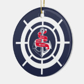 Bevestigings- en stuurwiel keramisch ornament (Links)