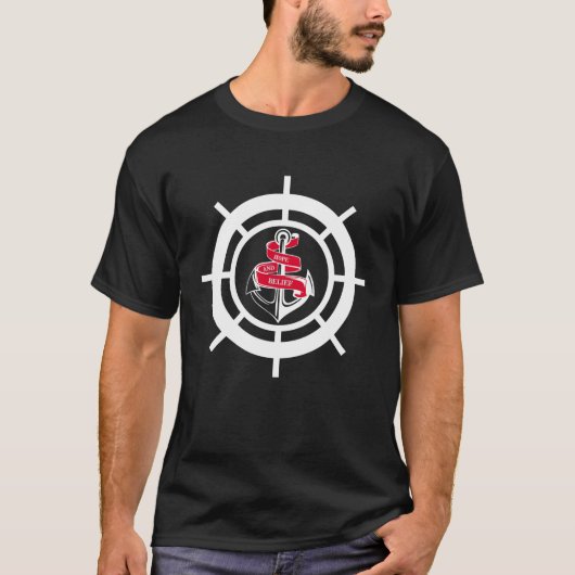 Bevestigings- en stuurwiel t-shirt (Voorkant)