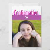 Bevestigingsaankondiging Kaart (Voorkant)