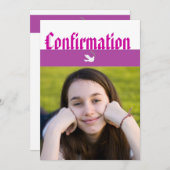 Bevestigingsaankondiging Kaart (Voorkant / Achterkant)