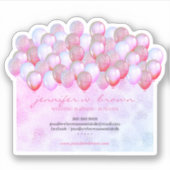 Bevestigingsballoons Sticker (Voorkant)