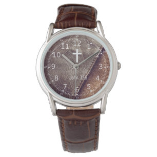 Bevestigingscadeaus - Bijbelscripts Horloge