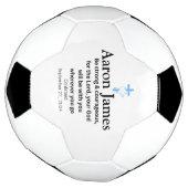 Bevestigingsgeschenken voor jongens Voetbal (Gedraaid)