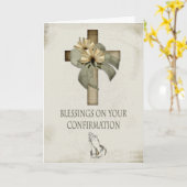 Bevestigingskaart Kaart (Gele Bloem)