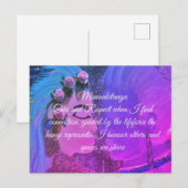 Bevestigingskaart Manaakitanga Briefkaart (Voorkant / Achterkant)