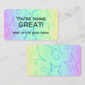 BevestigingsKaart Visitekaartje (Voorkant / Achterkant)