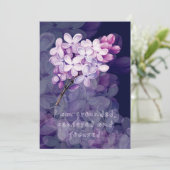 Bevestigingskaart voor de bevalling met bloemen feestdagenkaart (Staand voorkant)