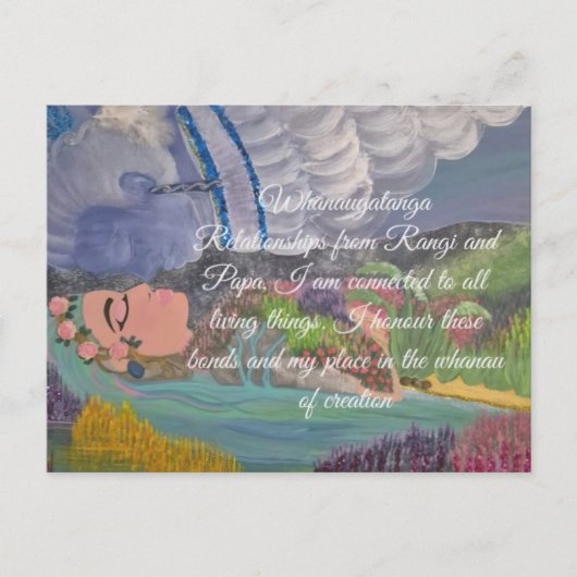Bevestigingskaart Whanaugatanga Briefkaart (Voorkant)