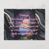 Bevestigingskaarten Briefkaart (Voorkant)