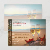 bevestigingskaartjes voor trouwfeest RSVP - ticket Kaartje (Voorkant / Achterkant)