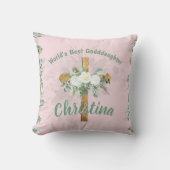 Bevestigingsmededeling beste GODDAUGHTER-Baptisme Kussen (Voorkant)