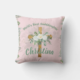 Bevestigingsmededeling beste GODDAUGHTER-Baptisme Kussen