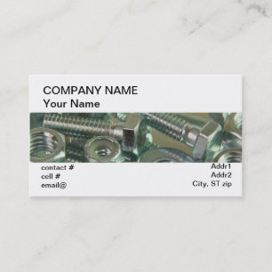 bevestigingsmiddelen visitekaartje