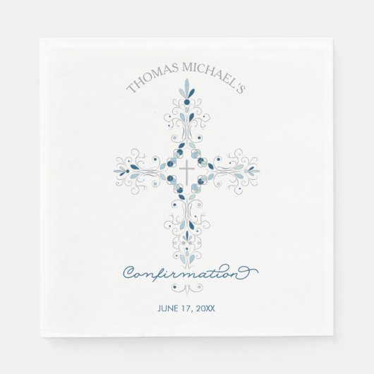 Bevestigingspapier servetten - Custom Party servet (Voorkant)