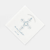 Bevestigingspapier servetten - Custom Party servet (Hoek)