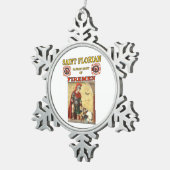 BEVESTIGINGSPATROON VAN BEVESTIGINGSPROCEDURE TIN SNEEUWVLOK ORNAMENT (Rechts)