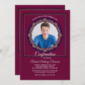 Bevestigingsplek Fotouitnodiging Kaart (Voorkant / Achterkant)