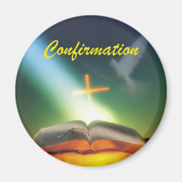 Bevestigingspond, Bijbel, Kruis Magneet