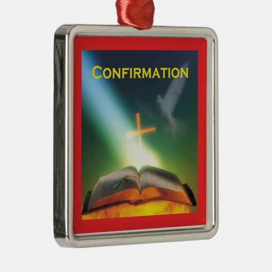 Bevestigingspond, Bijbel, Kruis Metalen Ornament (Rechts)