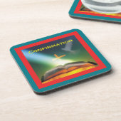 Bevestigingspond, Bijbel, Kruis Onderzetter (Linkerzijde)